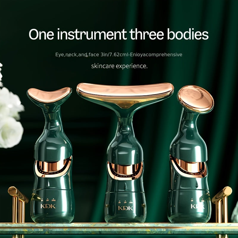3-in-1 Multi-Functional Face Massager - Clinorra