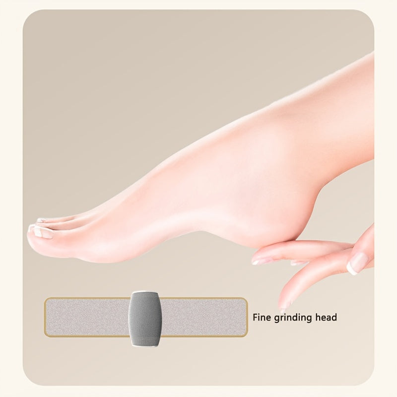 Electric Foot Grinder – USB Rechargeable Foot Polisher - Clinorra