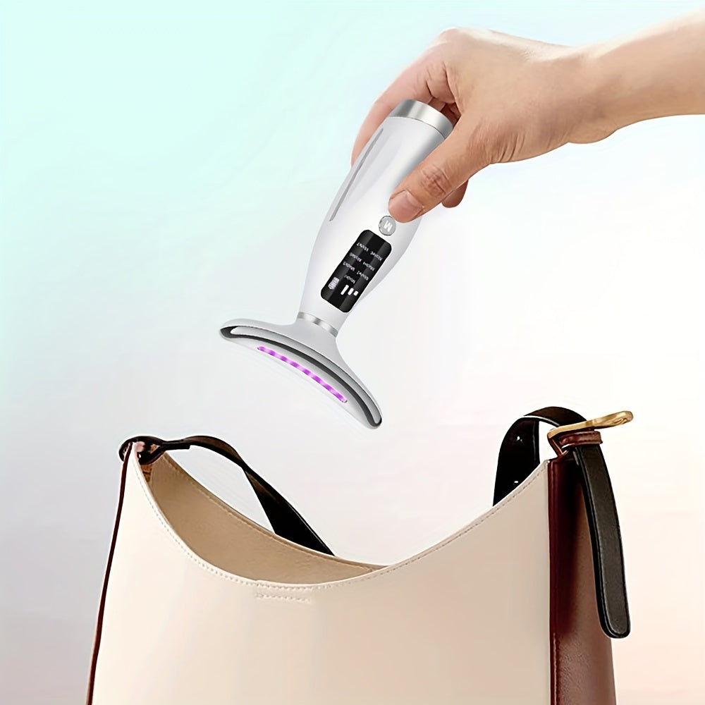 Rechargeable 7-LED Facial & Neck Massager - Clinorra