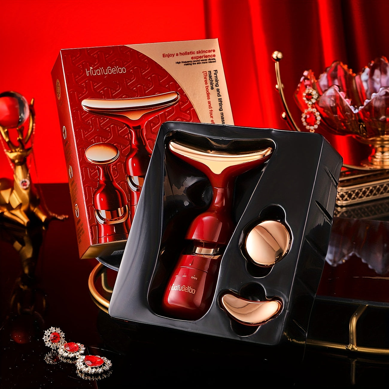 3-in-1 Multi-Functional Face Massager - Clinorra