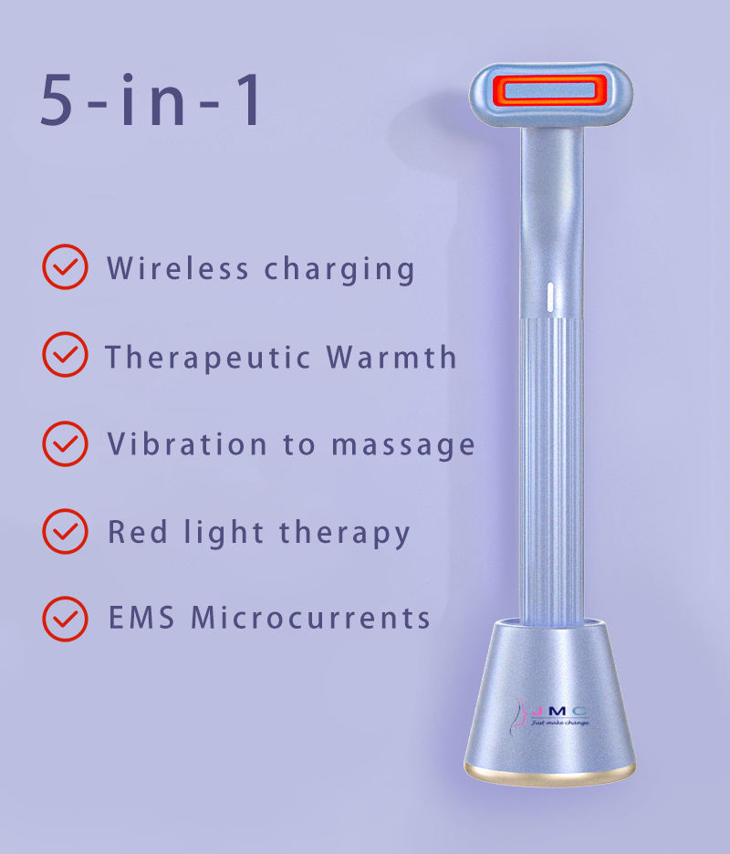New Upgraded 360° Red Light Therapy Massage Wand - Clinorra