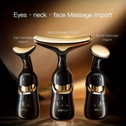 3-in-1 Multi-Functional Face Massager - Clinorra